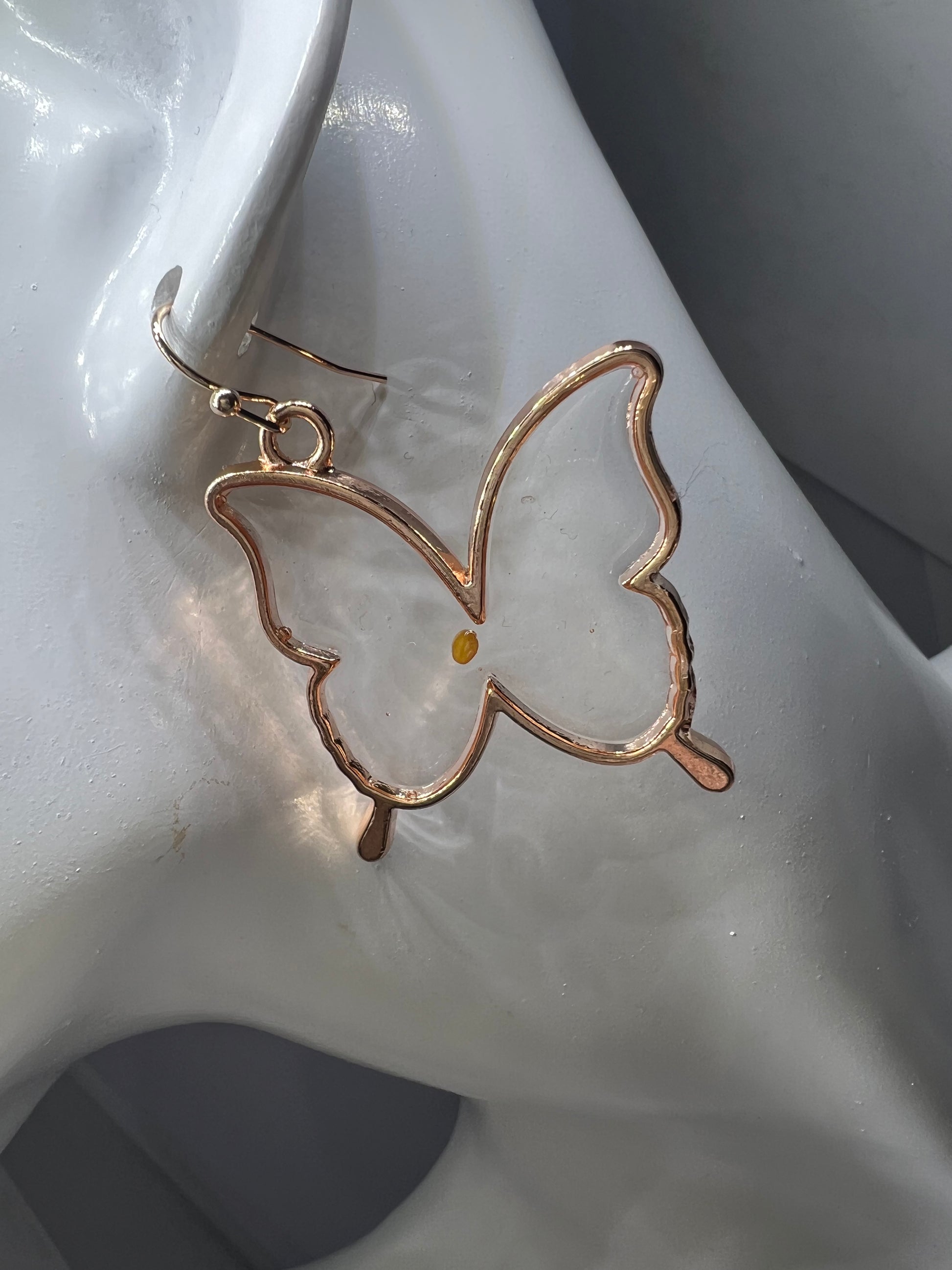 Butterfly Mustard Seed Earrings SEEDS JEWELRY STORE